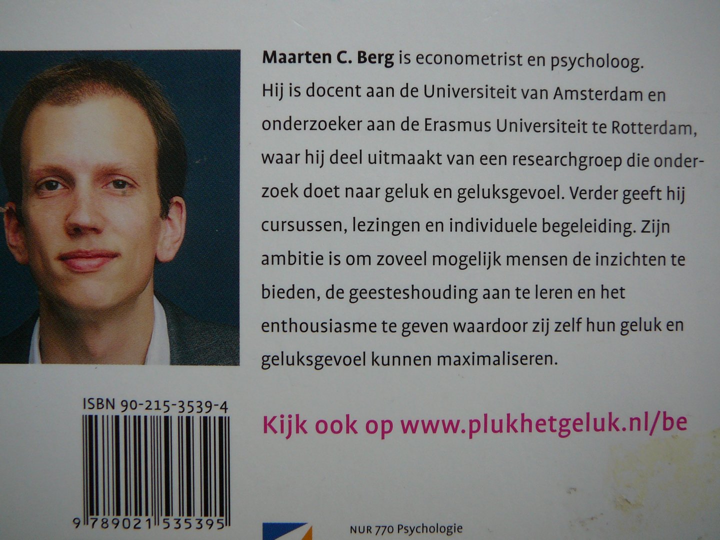 BERG,MAARTEN C. - PLUK HET GELUK!