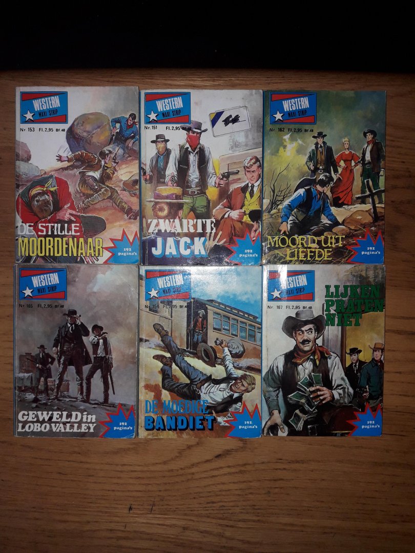 Western maxi strip - Western maxi strip Deel 151, 153, 154, 162, 165, en 167