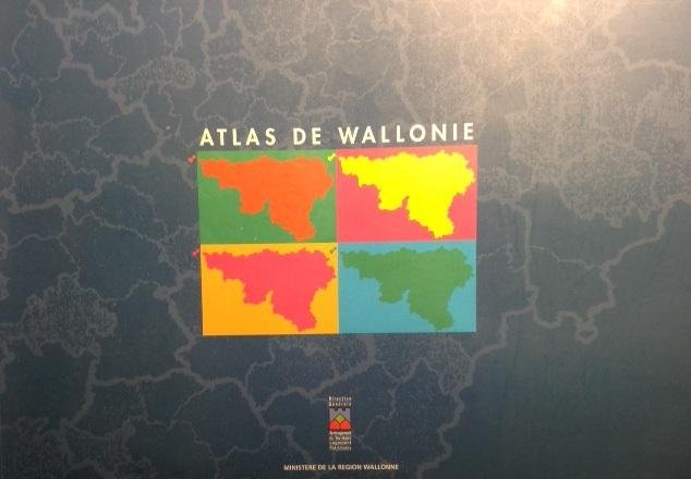 Sarlet, Danielle (red.) - Atlas de Wallonie