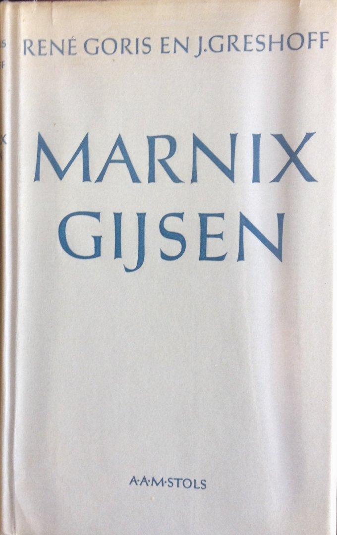 Goris, Rene / Greshoff, J. - Marnix Gijsen