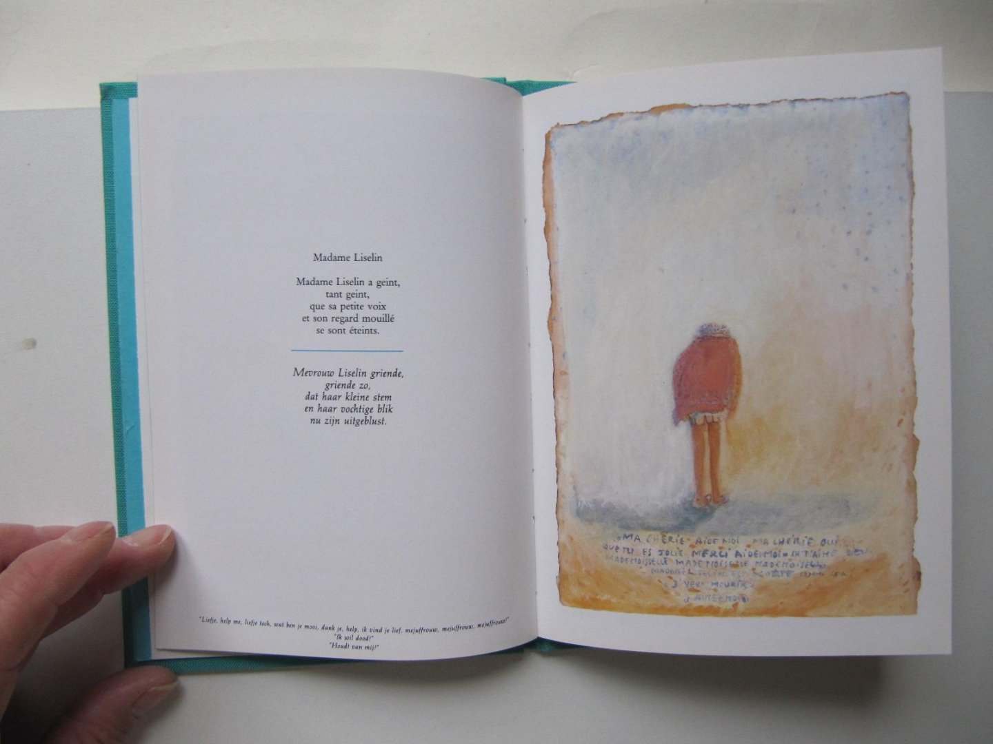 Epiney, M. - La folie = De waanzin / druk 1 (dun klein boekje-groen)