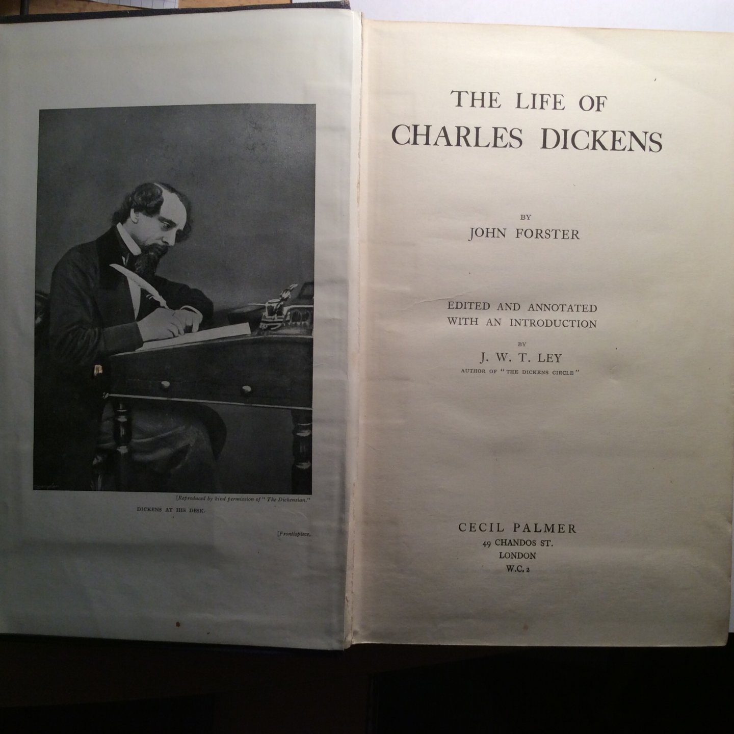 Forster, John - The life of Charles Dickens