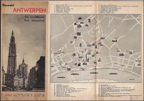 Onbekend - Bezoekt Antwerpen, Een wereldhaven, Een kunststad.