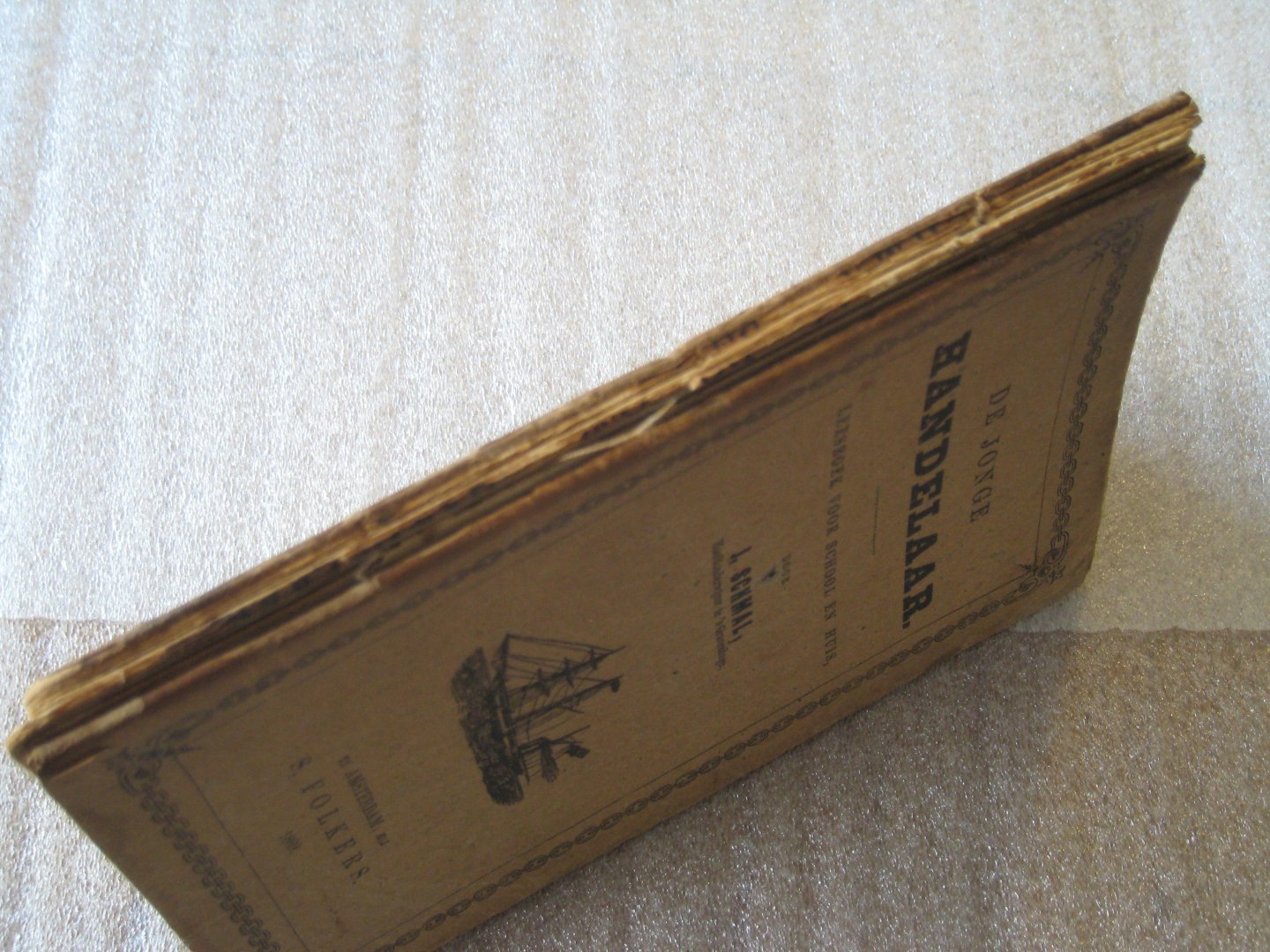 Schmal, J. - De jonge handelaar / leesboek voor school en huis