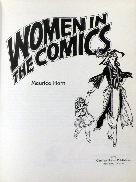 Maurice Horn - women in the comics