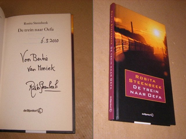 Rosita Steenbeek - De trein naar Oefa [GESIGNEERD]