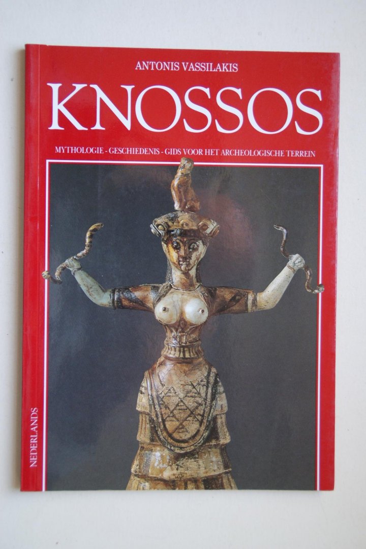 Anthonis Vassilakis - gids voor het archeologisch terrein- mythologie - geschiedenis-  KNOSSOS