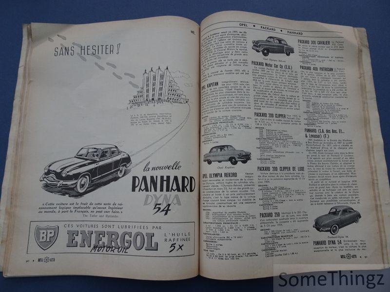 N/a. - Royal Automobile Club de Belgique. - Royal Auto. Numéro spécial du Salon 1954.