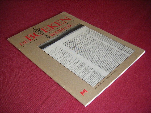 H. Hafkamp en anderen (red.) - De Boekenwereld, Tijdschrift voor boek en prent [Jaargang 9, nummer 4, april 1993]