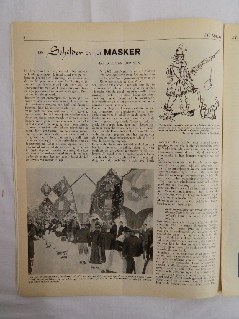 Diverse - Zeer zeldzaam - 23 x tijdschrift Bondsorgaan Sint Lucas [1963-1970]