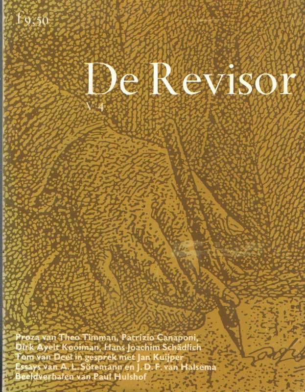 Deel, Tom van e.a. (red.) - De Revisor. Tweemaandelijks tijdschrift. Vijfde jaargang, 1978/4