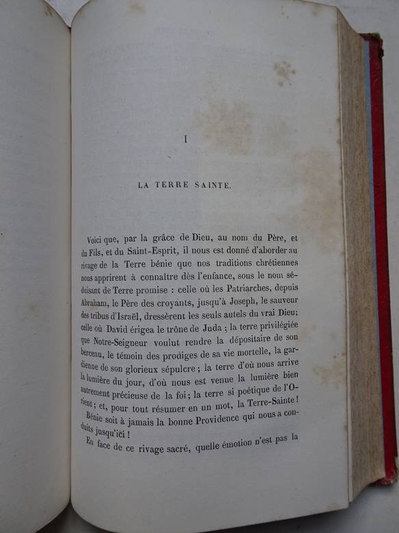 Damas, Le R.P. de. - Sinaï et Judée; voyages en Orient.