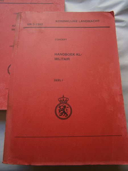  - Handboek KL militair Deel 1 en 2