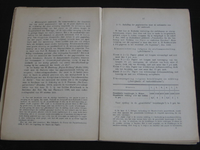 Greshoff, Dr.M., Dir.Koloniaal Museum Haarlem - Over de deugdelijkheid en het onderzoek van papier