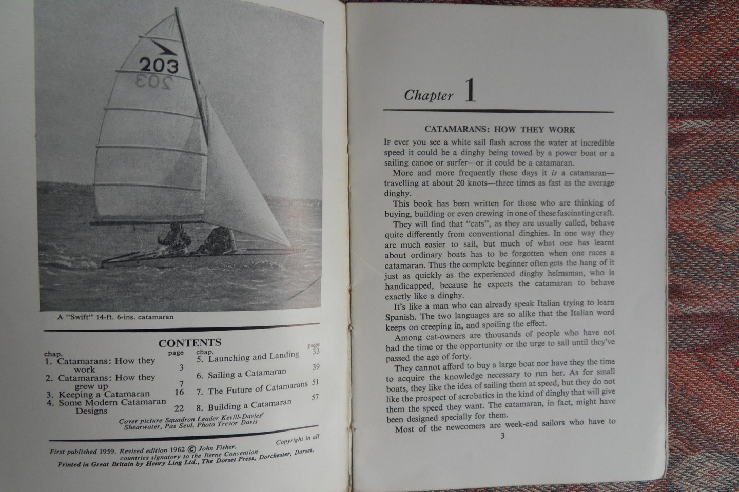 Fisher, John. - Catamarans.