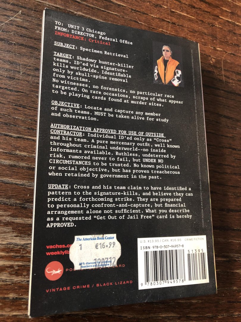 Vachss, Andrew - Blackjack