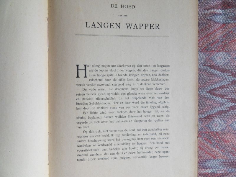 Kinder, Constant de. - De Hoed van den Langen Wapper. - Een hedendaagsch Sprookje. - Met penteekeningen van den schrijver.