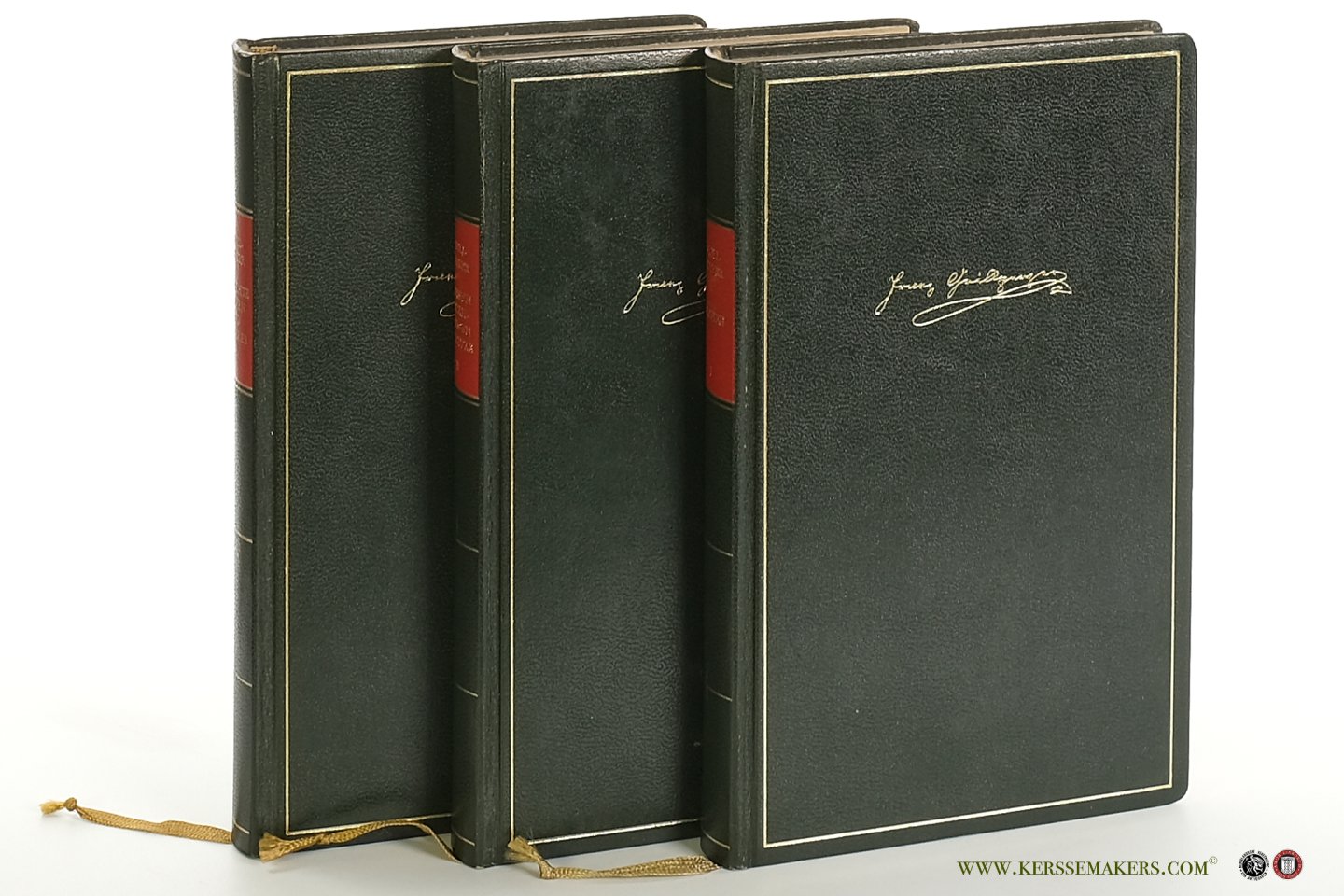 Grillparzer, Franz. - Werke: Band I : Dramen. Band II : Dramen Erzählungen, Aufsätze. Band III : Gedichte, Epigramme, Satiren, Autobiographische Schriften (3 volumes)
