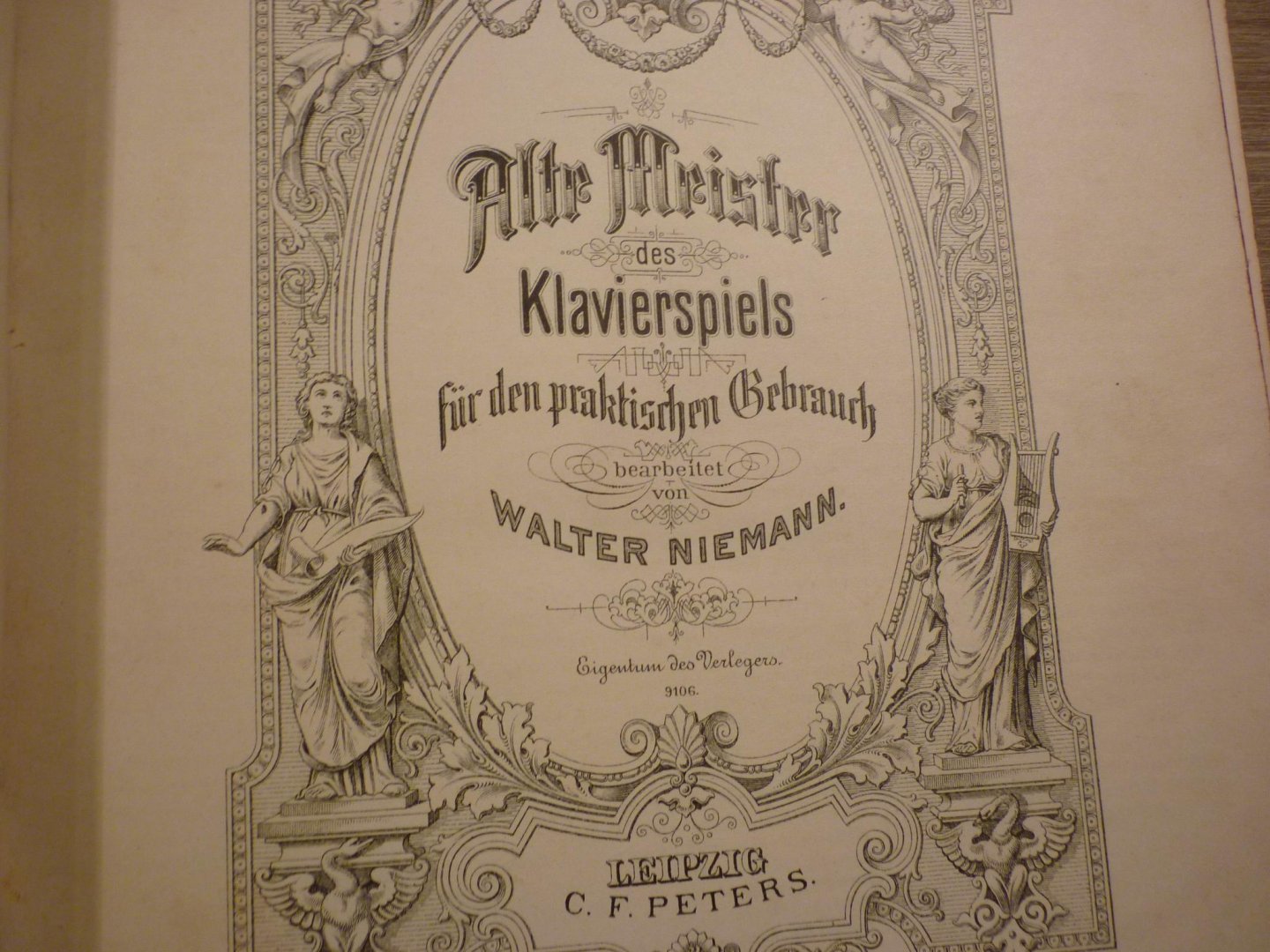 Div. Componisten - Alte Meister des Klavierspiels; Für den praktischen Gebrauch; Bearbeitet von Walter Niemann