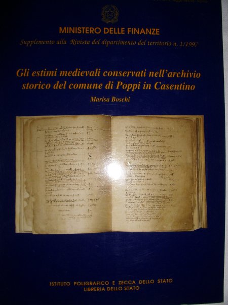 diverse auteurs - Gli estimi medievali conservati nell'archivio storico del comune di Poppi in Casentino