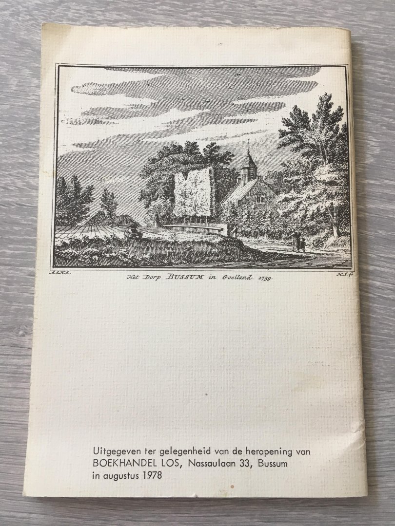  - Bussum Naarden, Fotografische Herdruk uit Nederlandsche Stad-Dorp-Beschrijver L. van Ollefen en RS Bakker. (1795)