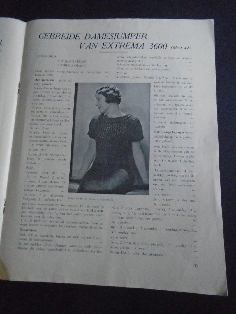 n.v.t. - Artsilk. April 1933 2e jaargang. Maandblad voor de vrouw. ( paasnummer )