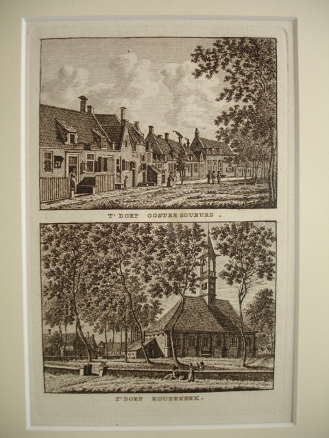 Oost-Souburg en Koudekerke. - T' Dorp Ooster Souburg. - T' Dorp Koudekerk.