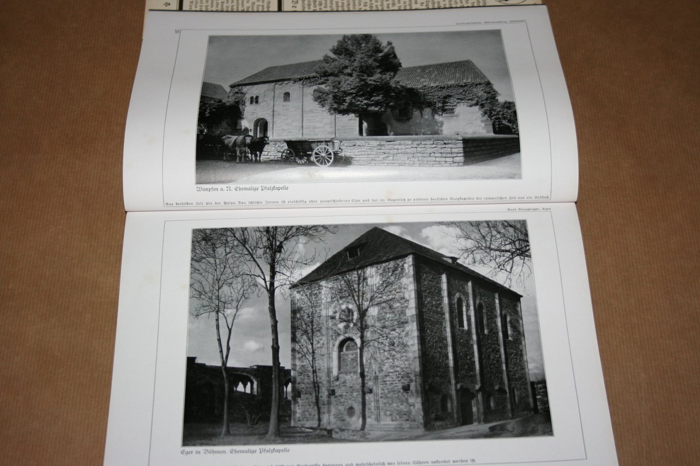 Leo Bruhns - Hohenstaufenschlösser (Uit de serie Die Blauen Bücher)