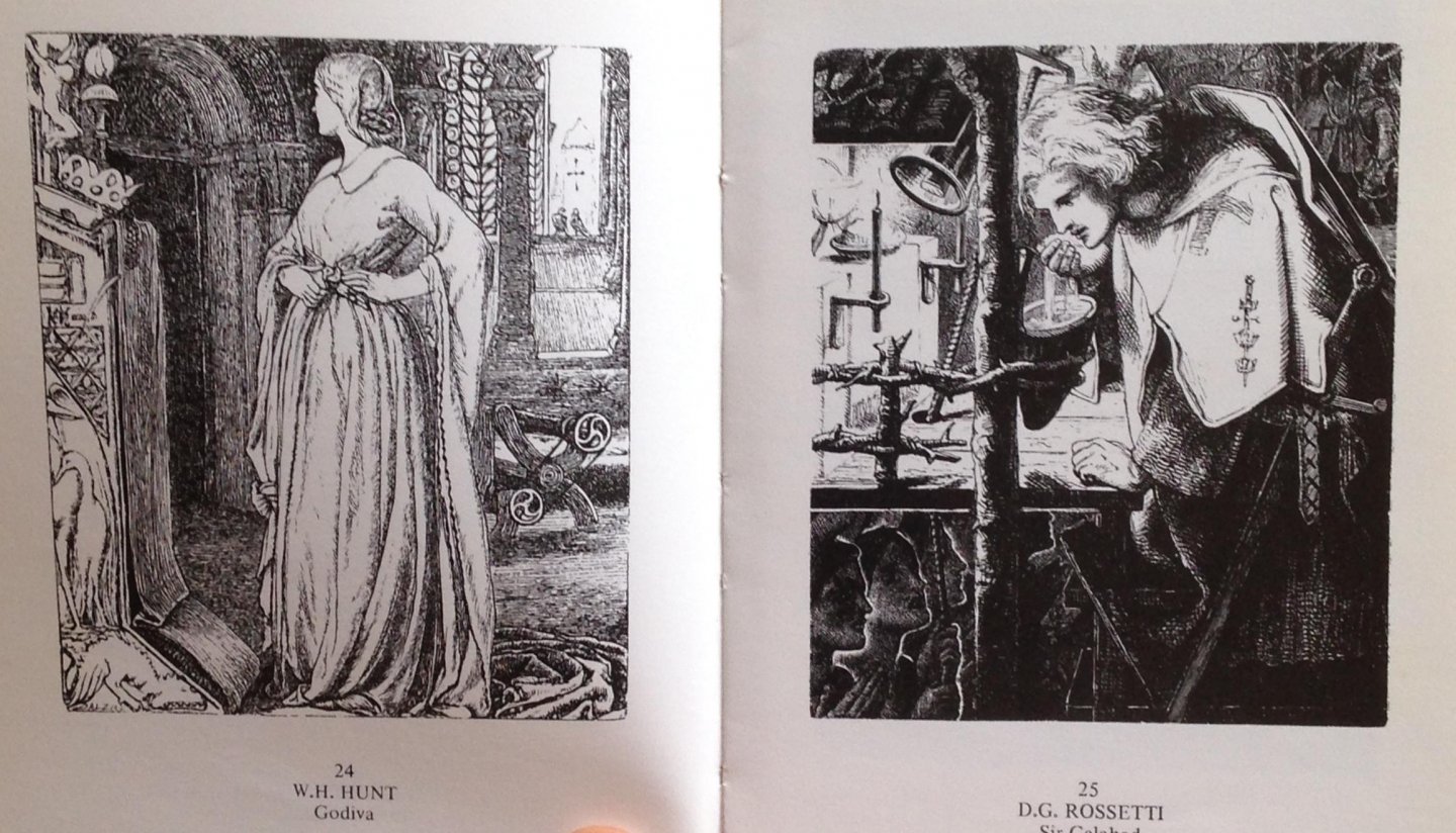 Moxon, E. - Pre-Raphaelite Illustrations from Moxon's Tennyson by Rosetti, Millais and Holman Hunt