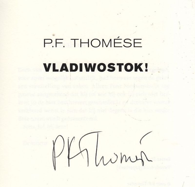 Thomese, P.F. - Vladiwostok! (Gesigneerd!)