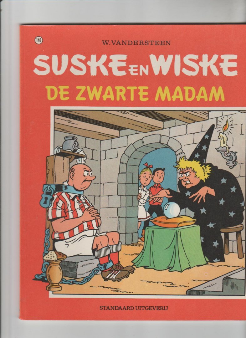 Vandersteen,Willy - Suske en Wiske 140 de zwarte madam 1e druk