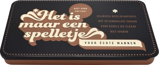 Unknown - Het is maar een spelletje - Voor echte mannen