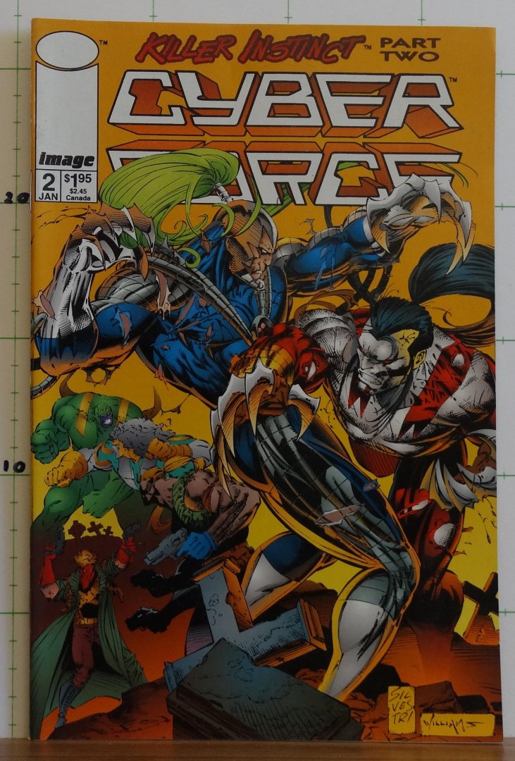 Silvestri, Marc - Silvestri, Eric - Williams, Scott - Cyberforce - 2 jan - killer instinct . part two