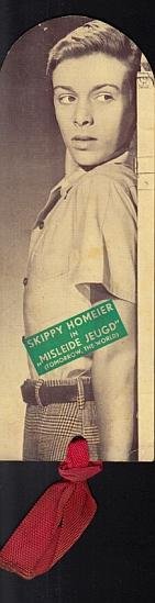 TOMORROW, THE WORLD - Skippy Homeier in "Misleide Jeugd" (Tomorrow, The World). (Bladwijzer).