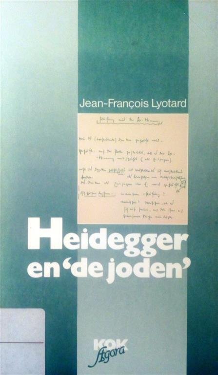 LYOTARD Jean-François - Heidegger en 'de joden'