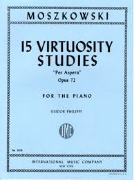 MOSZKOWSKI - 15 VIRTUOSITY STUDIES Per Aspera - OPUS 72 - For the Piano