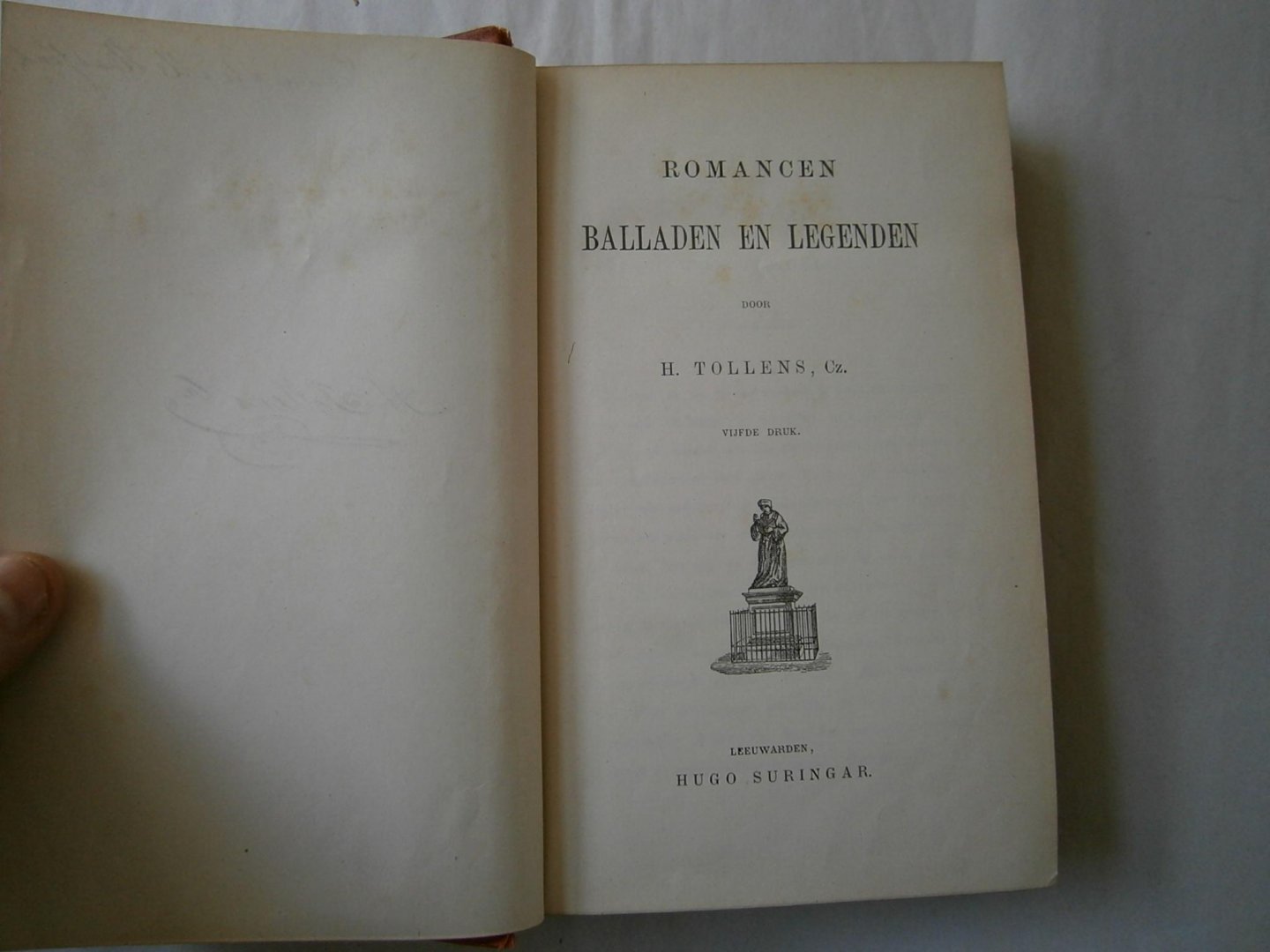 Tollens, H - Romancen Balladen en Legenden, Matthias Claudius, Nalezing onuitgegevene en verspreide gedichten, Dichtbloemen bij de naburen geplukt, Laatste gedichten deel 1 en 2