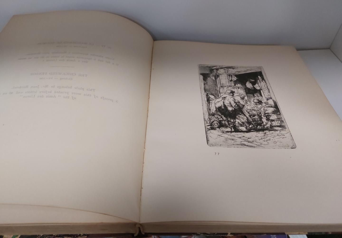 Geffroy, Gustave (ed.) - Auguste Brouet. Catalogue de son oeuvre gravé. Précédé d'une étude de Gustave Geffroy. Estampes. Tome I et Tome II