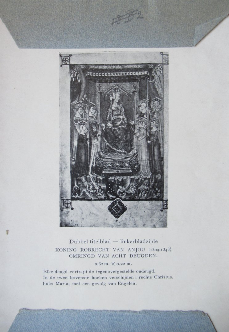 Clercq, Carlo de - Miniaturen uit een bijbel handschrift der XIVe eeuw voortkomend uit Napels nu berustend te Mechelen op het Groot Seminarie