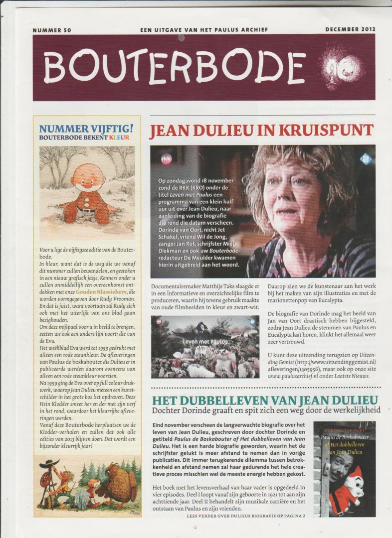 Dulieu,Jean - Bouterbode nr.50 december 2012