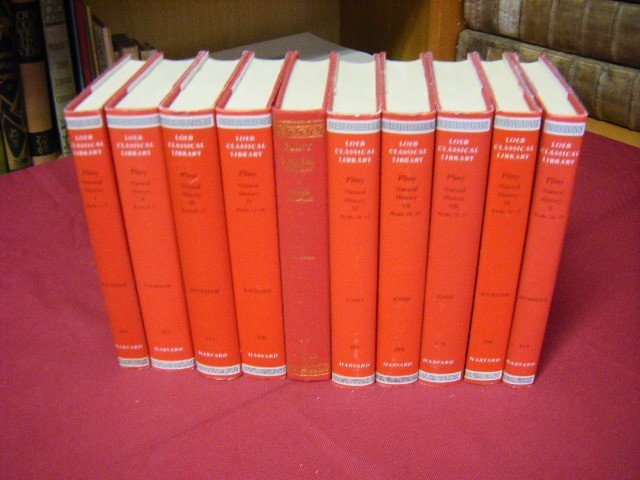 G.P. Goold; Jeffrey Henderson (red.) - Pliny. Natural History [Loeb Classical Library in 10 volumes]
