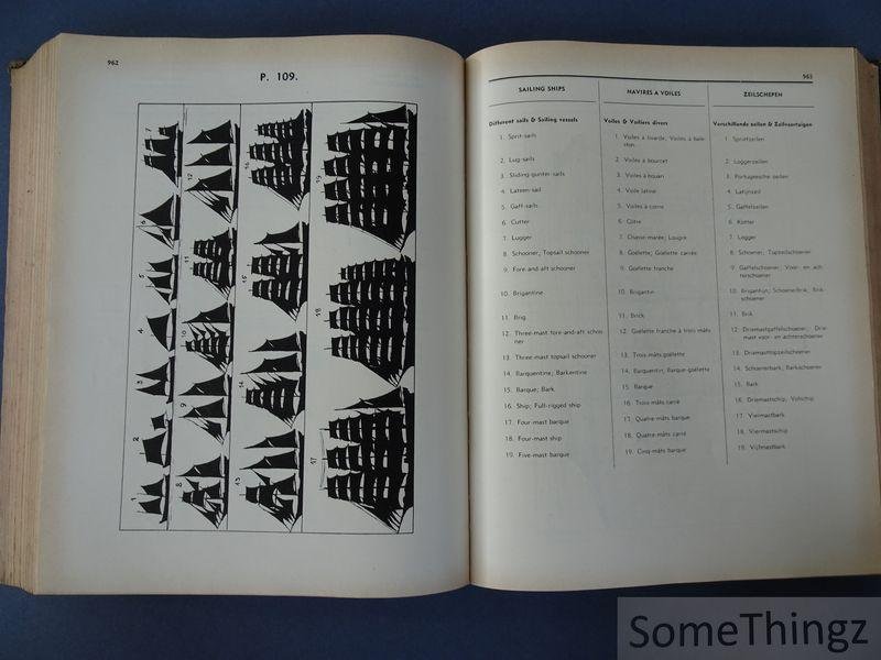 Groenen, Liévin en de Vos, H. [medewerker] - Illustrated marine encyclopaedia = Encyclopédie illustrée de la marine = Geïllustreerde scheepvaart encyclopedie