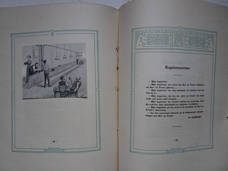  - Hou' en trouw 1885 - 1905; feestnummer uitgegeven ter gelegenheid van het 20-jarig bestaan van de Vereeniging Hou'en Trouw.