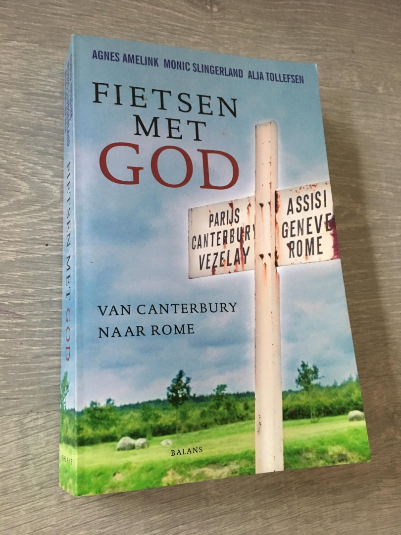 Slingerland, M. - Fietsen met God / van Canterbury naar Rome