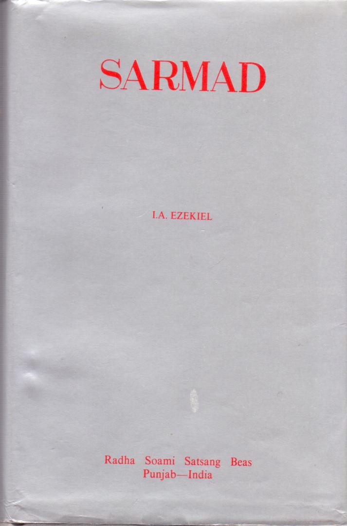 Ezekiel, I.A. (ds1298) - Sarmad. Jewish Saint of India