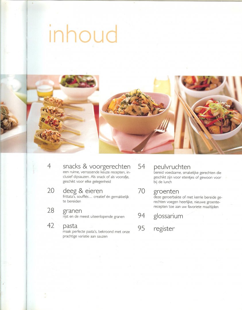 Naus  H  Nederlandse vertaling - Groot kookboek   De gezonde keuken: Bijna vegetarisch - Lightgerechten - Feestelijk & Vetarm