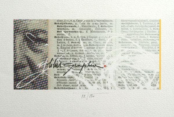 Baeyens, Martin R. - Exlibris voor Graphia (Hugo Claus).