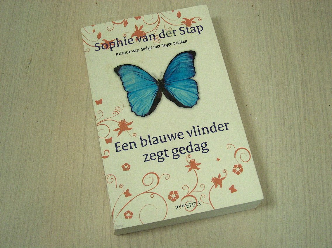 Stap, Sophie van der - Blauwe vlinder zegt gedag