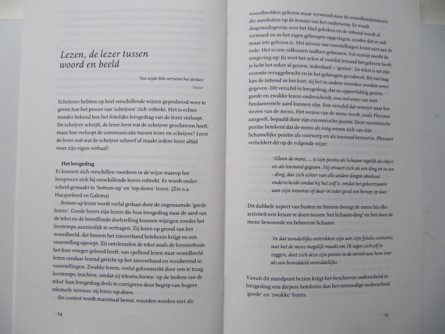 Nel Ojemann - De lezer tussen woord en beeld