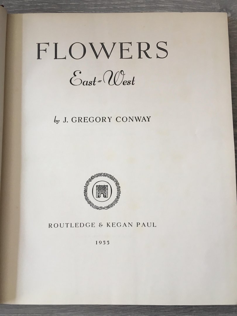J. Gregory Conway - Flowers East - West